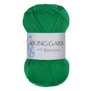 Garn viking bambino 435 grønn