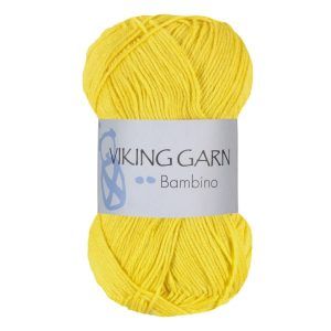 Garn viking bambino 441 gul