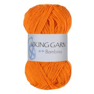 Garn viking bambino 454 oransje