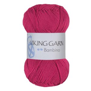 Garn viking bambino 466 cerise