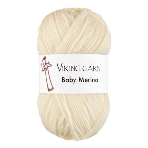 Garn viking baby merino 202 naturh