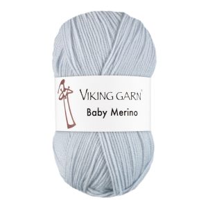Garn viking baby merino 220 lys bl