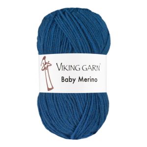 Garn viking baby merino 224 kongeb