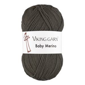 Garn viking baby merino 233 mosegr