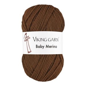Garn viking baby merino 258 kobber
