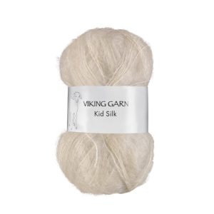 Garn viking kid/silk 307 sand
