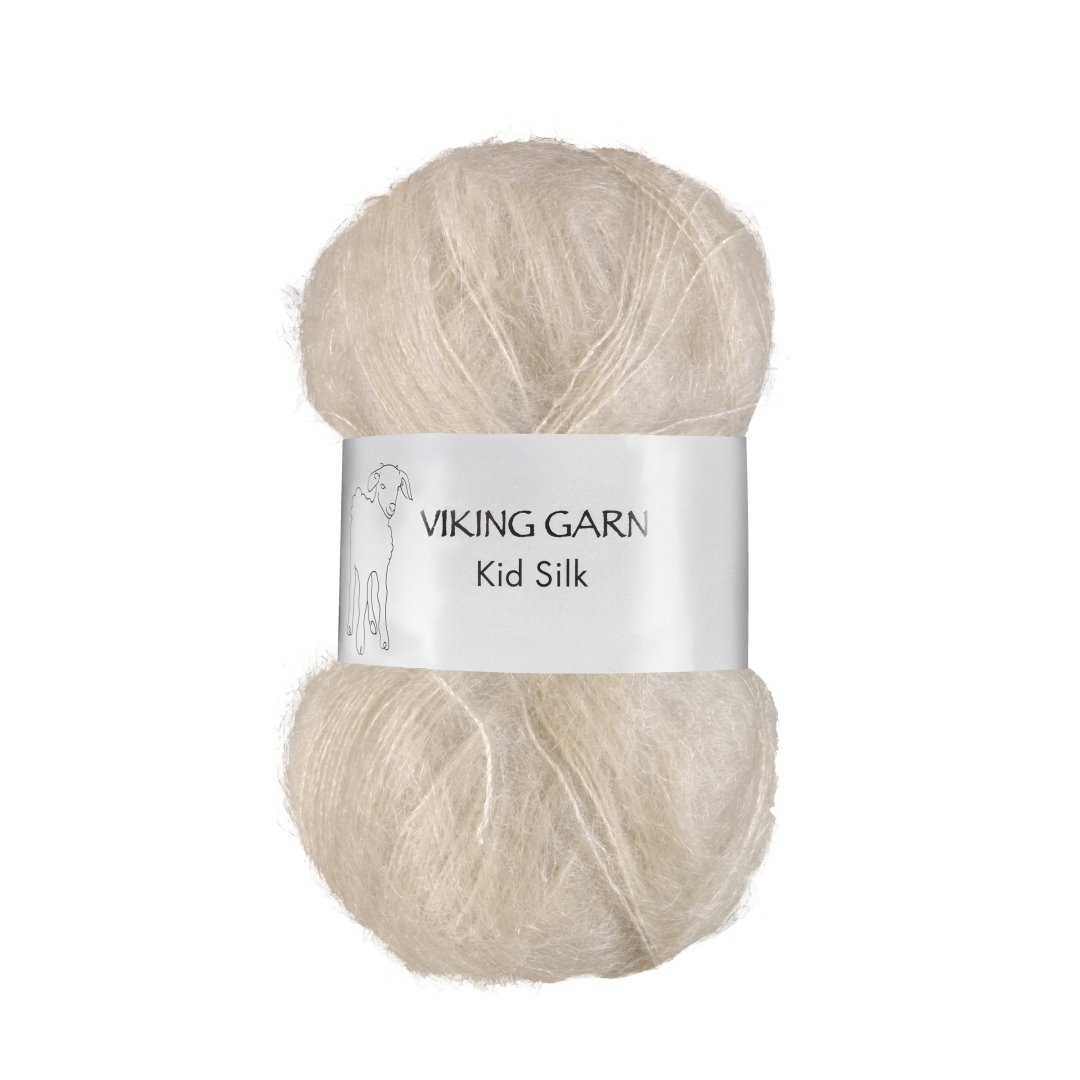 Garn viking kid/silk 307 sand