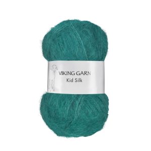 Garn viking kid silk 339 jade