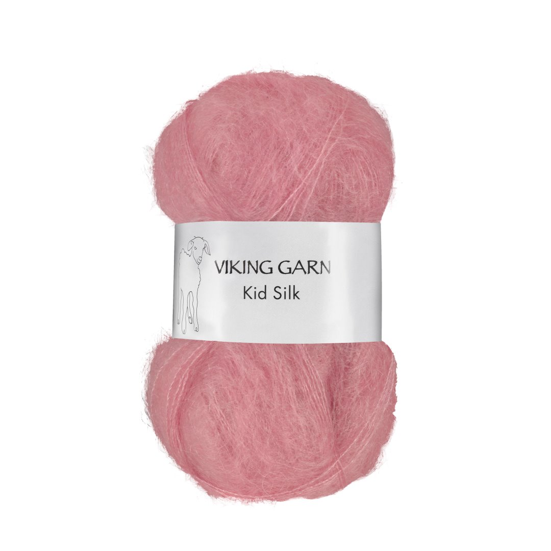 Garn viking kid silk 365 aprikos