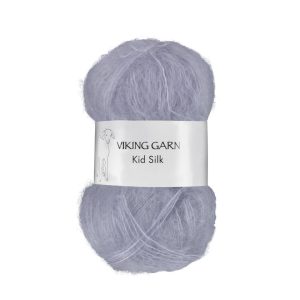 Garn viking kid silk 367 lavendel