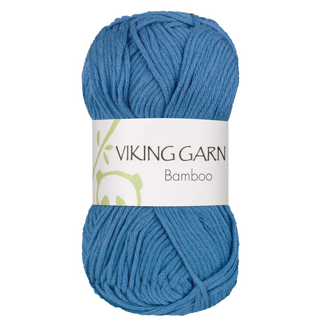 Garn viking bamboo 625 kongeblå