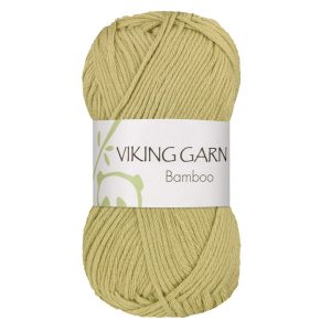 Garn viking bamboo 631 lys grønn
