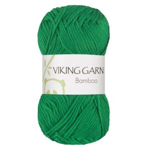 Garn viking bamboo 632 grønn