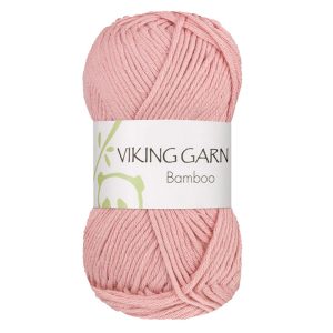 Garn viking bamboo 665 lys rosa