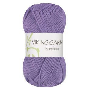 Garn viking bamboo 666 lys lilla