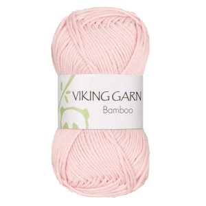 Garn viking bamboo 671 pudderrosa