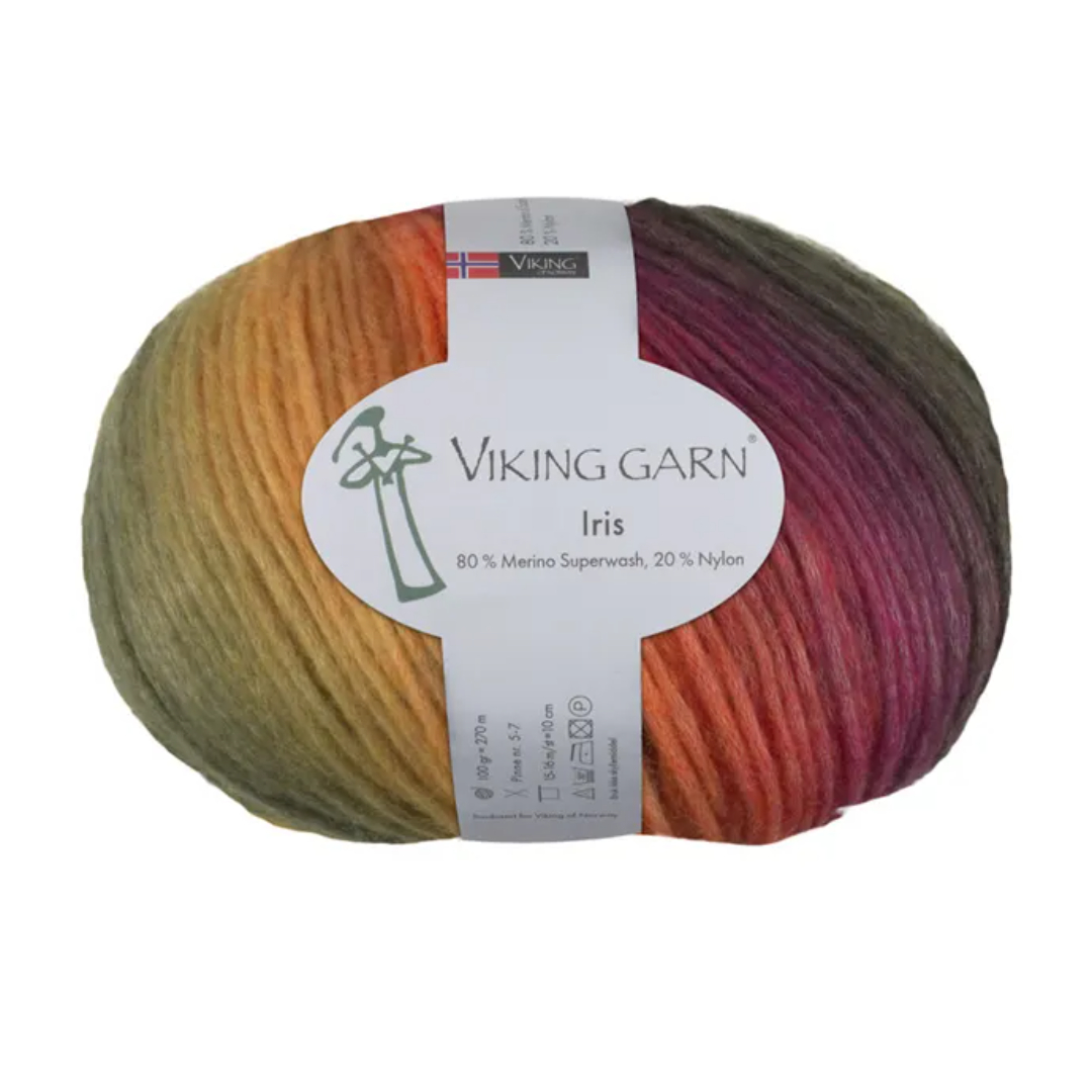 Garn viking iris 458