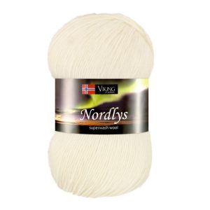 Garn viking nordlys 900 hvit