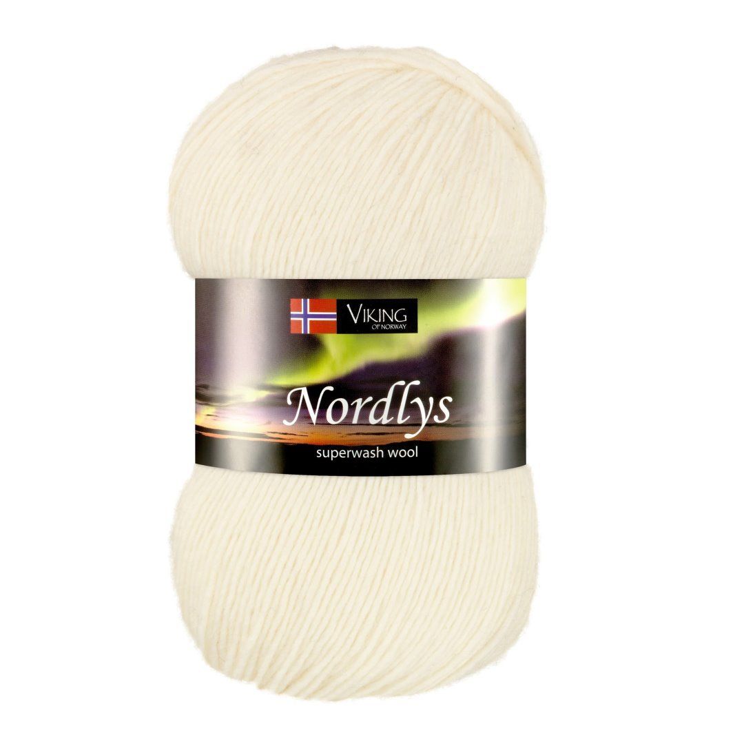 Garn viking nordlys 900 hvit