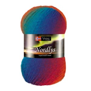 Garn viking nordlys 949 regnbue