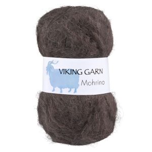 Garn viking mohrino 508 brun