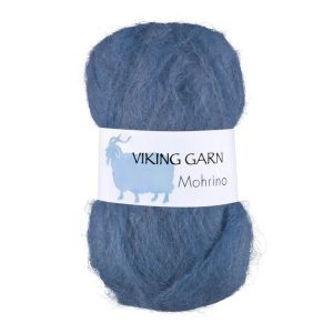 Garn viking mohrino 523 himmelblå