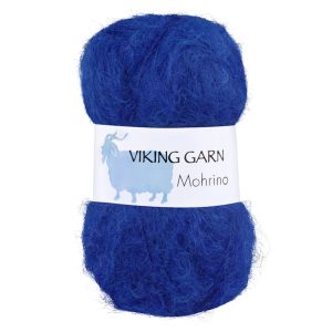 Garn viking mohrino 525 kongeblå 525