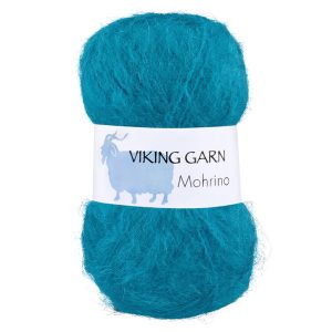 Garn viking mohrino 529 turkis 529