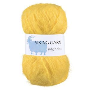 Garn viking mohrino 540 gul 540
