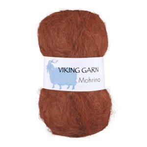 Garn viking mohrino 552 rust