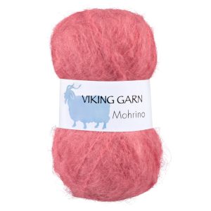 Garn viking mohrino 562 korall 562