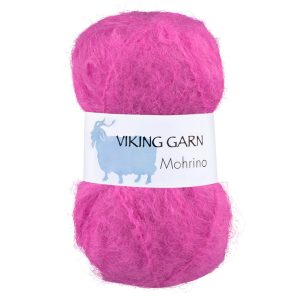 Garn viking mohrino 563 cerise 563