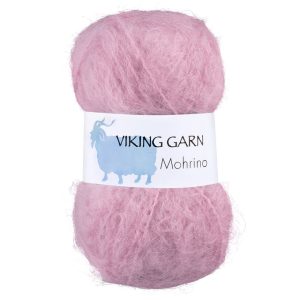 Garn viking mohrino 564 rosa 564