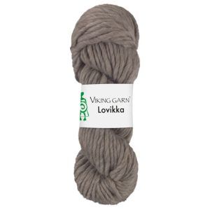 Garn viking lovikka 209 lys brun