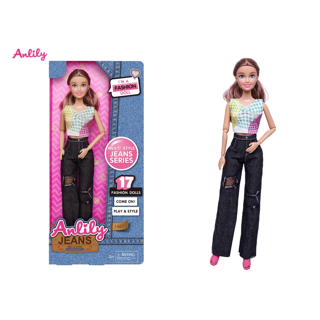 Anlily jeans brunette