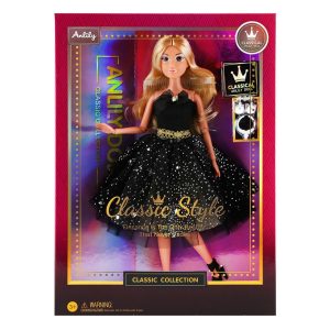 Anlily sort ballkjole