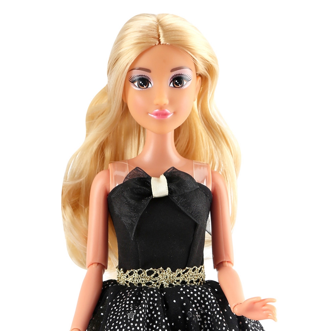 Anlily sort ballkjole - Bilde 5