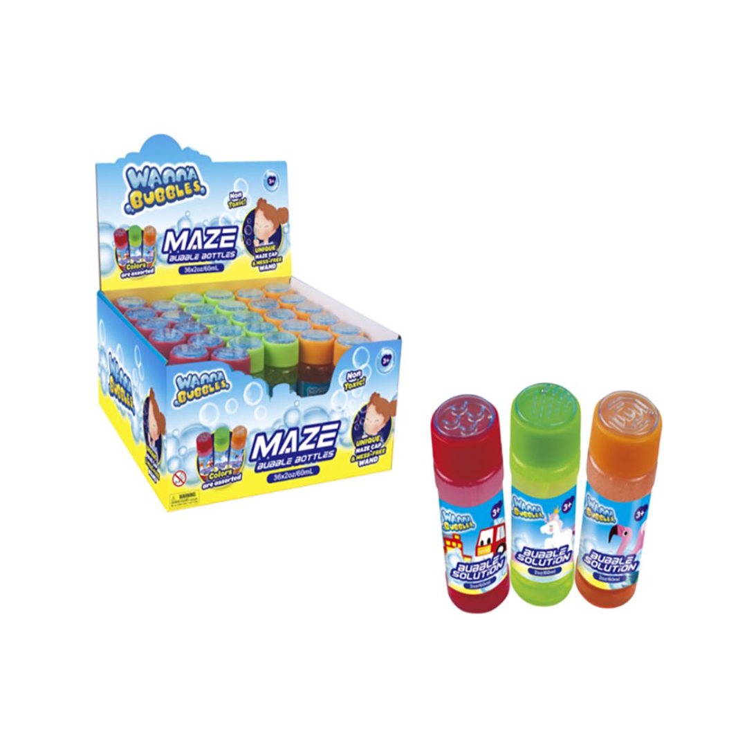 Såpebobler 60 ml. m spill i display