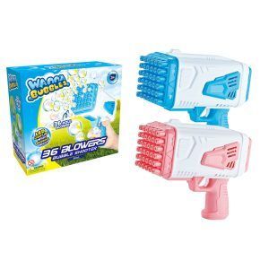 Såpeboblepistol med lys