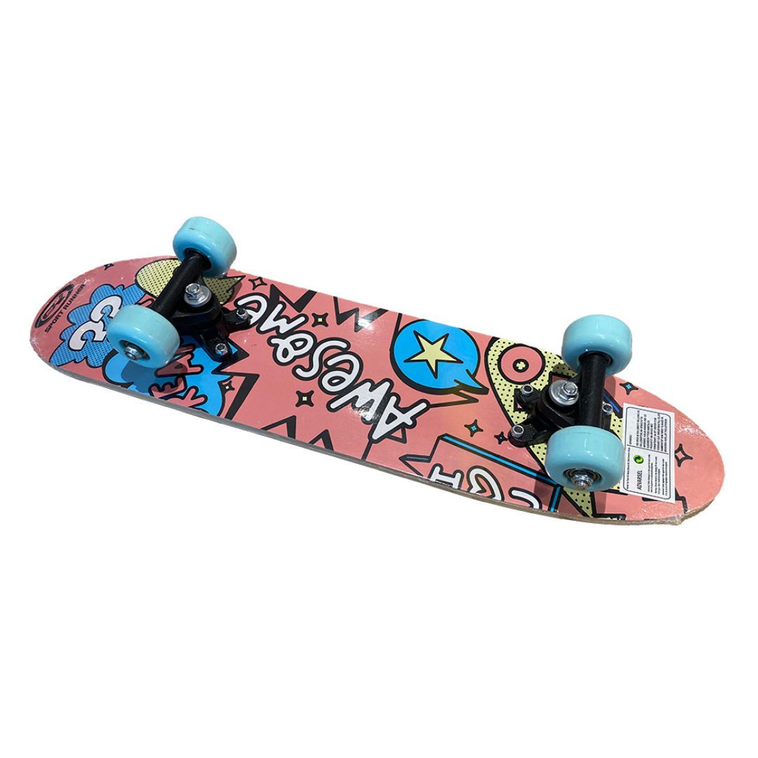 Skateboard medium m. abec 5 lager og pvc - Bilde 5