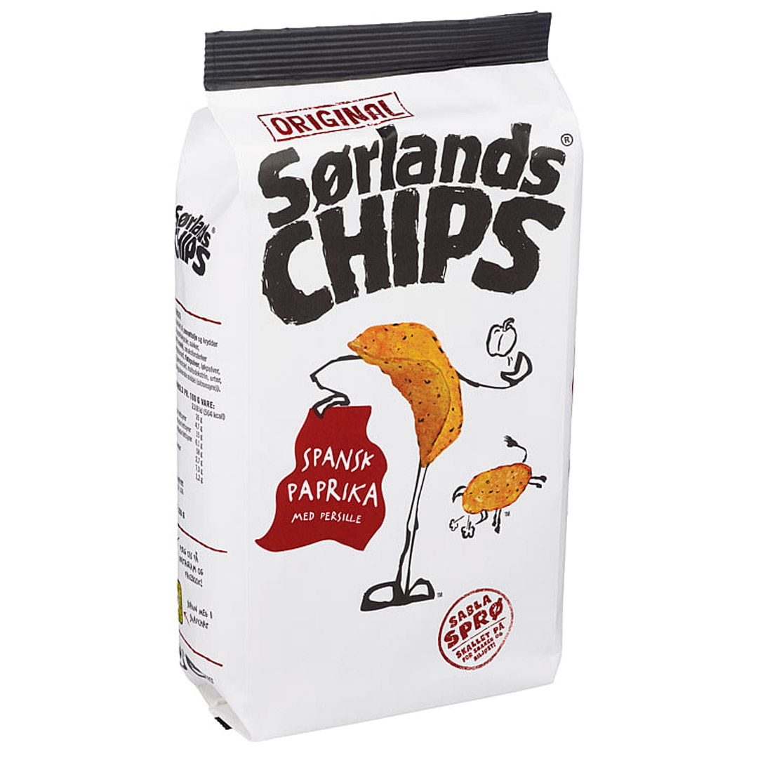 Sørlandschips spansk 200g - Bilde 2