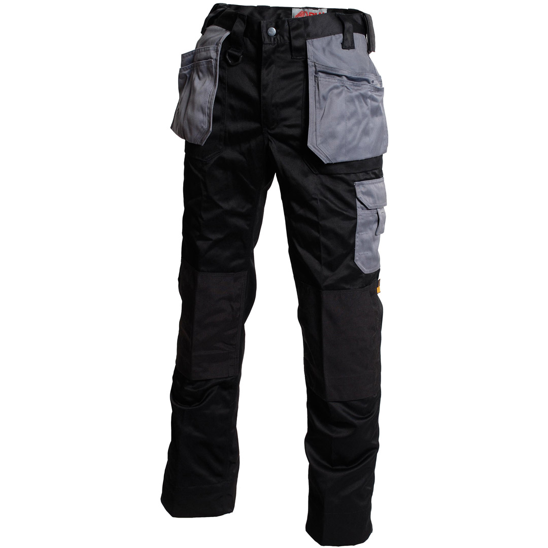 Bulldog arbeidsbukse grå str.48