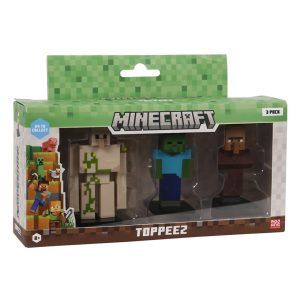 Minecraft 3d toppeez 3 pk