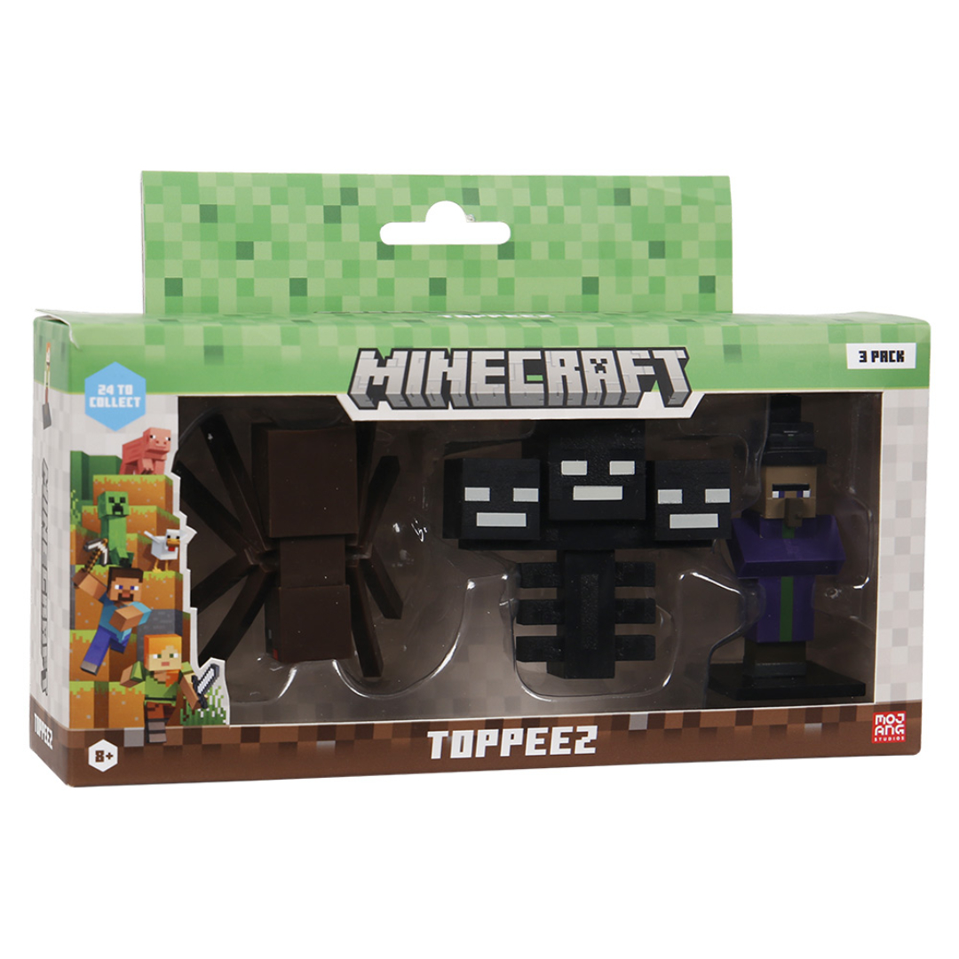 Minecraft 3d toppeez 3 pk - Bilde 3