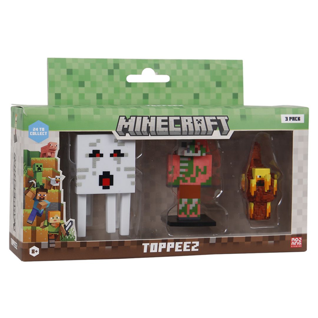 Minecraft 3d toppeez 3 pk - Bilde 5