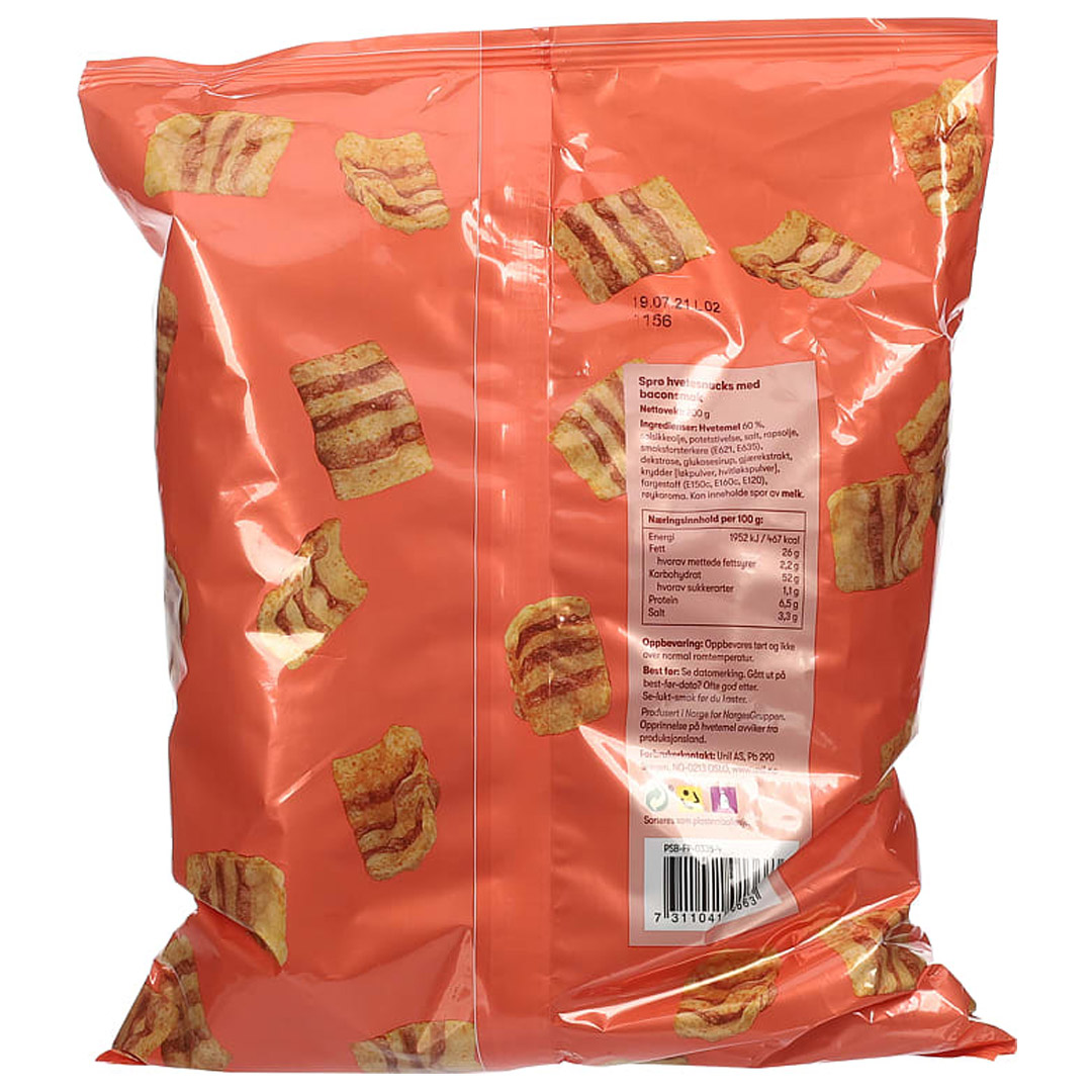 Bacon snacks 200g - Bilde 2