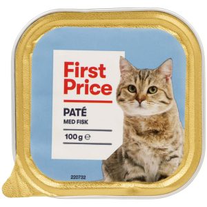Våtfor til katt pate med fisk 100g