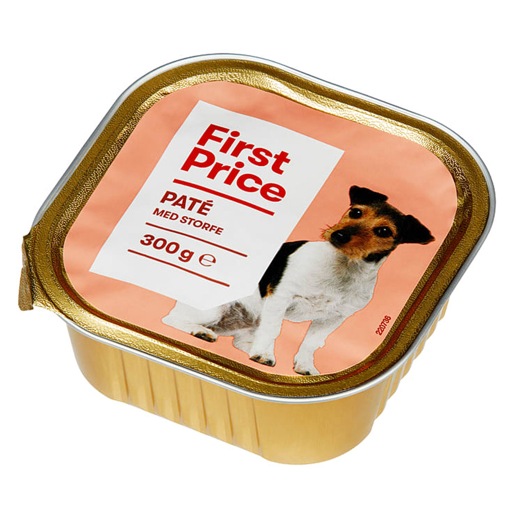 Våtfor hund oksekjøtt 300g