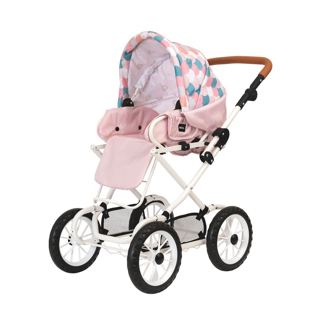 Brio dukkevogn rosa med dråpeform - Bilde 4