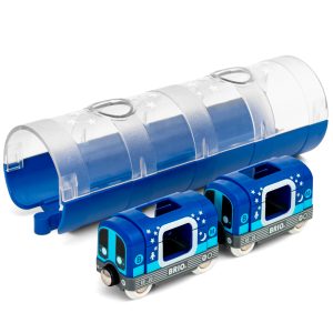 Brio metro tog og tunnel